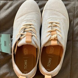 New Toms denim shoes